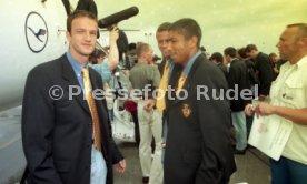 13.06.97 VfB Stuttgart Abflug Berlin DFB-Pokal Finale 1997