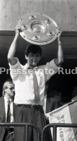 17.05.1992 VfB Stuttgart Meisterschaft Empfang im Stadion