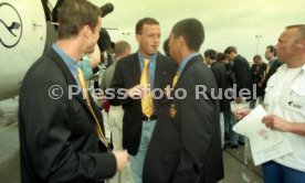 13.06.97 VfB Stuttgart Abflug Berlin DFB-Pokal Finale 1997