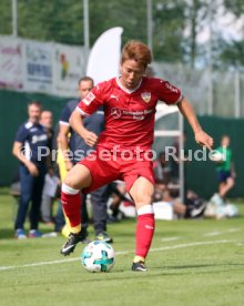 VfB Stuttgart Trainingslager Neustift 2017, Testspiel, VfB Stuttgart - Asteras Tripolis