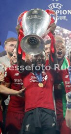 UEFA Champions League Finale 2019 Tottenham Hotspurs - FC Liverpool