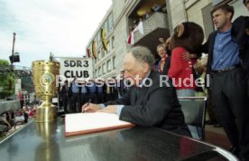 15.06.97 VfB Stuttgart Empfang am Rathaus DFB-Pokal Sieg 1997