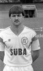 28.06.88 Karlsruher SC Fototermin Saison 1988/1989
