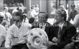 17.05.1992 VfB Stuttgart Meisterschaft Autokorso