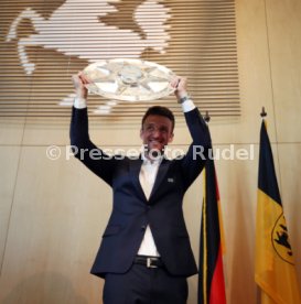 VfB Stuttgart Empfang Rathaus Meisterschaft 2. Bundesliga