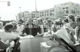 17.05.1992 VfB Stuttgart Meisterschaft Autokorso