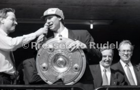 17.05.1992 VfB Stuttgart Meisterschaft Empfang im Stadion