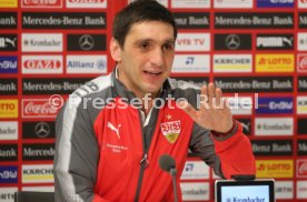 VFB Stuttgart Pressekonferenz