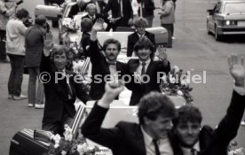 26.05.1984 VfB Stuttgart Meisterschaft 1984 Autokorso Bad Cannstatt
