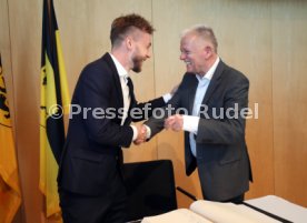 VfB Stuttgart Empfang Rathaus Meisterschaft 2. Bundesliga