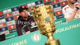 23.05.25 VfB Stuttgart Pressekonferenz DFB-Pokal Finale 2025 Berlin
