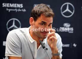 Tennis MercedesCup Stuttgart 2017 PK Roger Federe