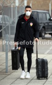 23.01.22 VfB Stuttgart Abflug Trainingslager Marbella