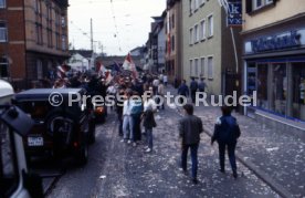 26.05.1984 VfB Stuttgart Meisterschaft 1984 Autokorso Bad Cannstatt
