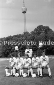 05.07.86 Stuttgarter Kickers Fototermin