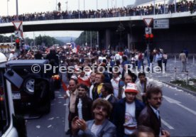 26.05.1984 VfB Stuttgart Meisterschaft 1984 Autokorso Bad Cannstatt