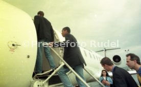 13.06.97 VfB Stuttgart Abflug Berlin DFB-Pokal Finale 1997