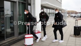 23.01.22 VfB Stuttgart Abflug Trainingslager Marbella