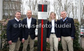 VfB Stuttgart Einweihung Gedenk-Stele