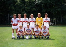 25.07.86 VfB Stuttgart Fototermin 1986/1987