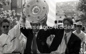 17.05.1992 VfB Stuttgart Meisterschaft Autokorso