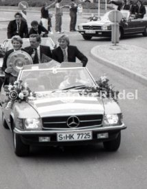 26.05.1984 VfB Stuttgart Meisterschaft 1984 Autokorso Bad Cannstatt
