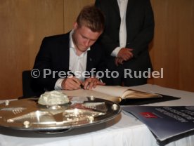 VfB Stuttgart Empfang Rathaus Meisterschaft 2. Bundesliga