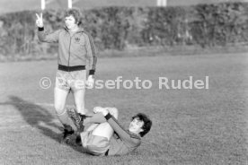 24.11.80 VfB Stuttgart Training