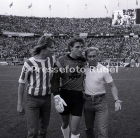 DFB-Pokal Finale 1987 Hamburger SV - Stuttgarter Kickers