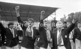 21.06.87 Stuttgarter Kickers Empfang DFB-Pokal Finale 1987