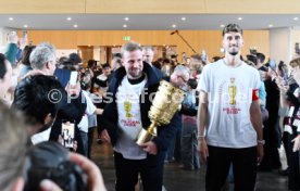25.05.25 VfB Stuttgart Empfang Rathaus DFB-Pokal Sieg