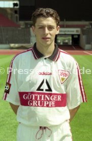 08.07.97 VfB Stuttgart Fototermin Saison 1997/1998