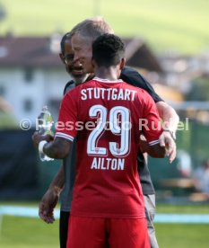 VfB Stuttgart Trainingslager Neustift 2017, Testspiel, VfB Stuttgart - Asteras Tripolis