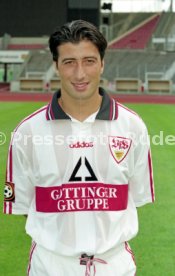 08.07.97 VfB Stuttgart Fototermin Saison 1997/1998