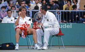 10.03.85 Tennis Davis Cup Deutschland - Spanien<