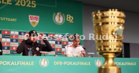 23.05.25 VfB Stuttgart Pressekonferenz DFB-Pokal Finale 2025 Berlin