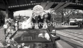 17.05.1992 VfB Stuttgart Meisterschaft Autokorso