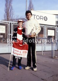 19.01.80 VfB Stuttgart Hansi M&uuml;ller Bravo Silber Otto