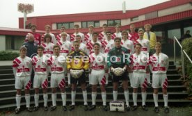 01.07.93 U19 VfB Stuttgart Fototermin Saison 1993/1994