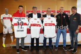 VfB Stuttgart Pressekonferenz fairplay Aktion
