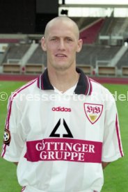 08.07.97 VfB Stuttgart Fototermin Saison 1997/1998
