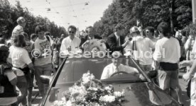 17.05.1992 VfB Stuttgart Meisterschaft Autokorso