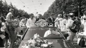 17.05.1992 VfB Stuttgart Meisterschaft Autokorso