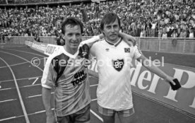 DFB-Pokal Finale 1987 Hamburger SV - Stuttgarter Kickers