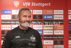 VFB Stuttgart PK Trainer Tim Walter