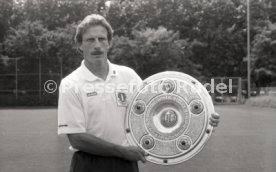 10.07.1992 VfB Stuttgart Fototermin Meisterschaft