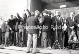 26.05.1984 VfB Stuttgart Meisterschaft 1984 Empfang Rathaus