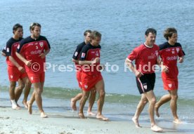 06.07.03 VfB Stuttgart Trainingslager Sylt 2003