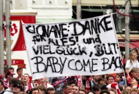 15.06.97 VfB Stuttgart Empfang am Rathaus DFB-Pokal Sieg 1997