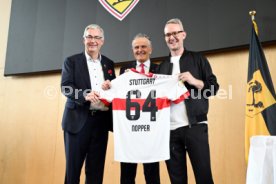 25.05.25 VfB Stuttgart Empfang Rathaus DFB-Pokal Sieg